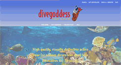 Desktop Screenshot of divegoddess.com